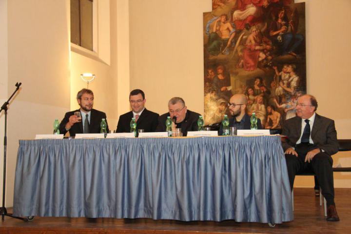 Andreas Pieralli, Pavel Mareš, Kardinál Dominik Duka OP, Alberto Tronchin, Francesco Leoncini