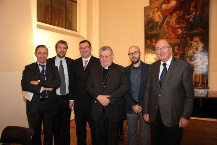 Giovanni Sciola, Andreas Pieralli, Pavel Mareš, Kardinál Dominik Duka OP, Alberto Tronchin, Francesco Leoncini 